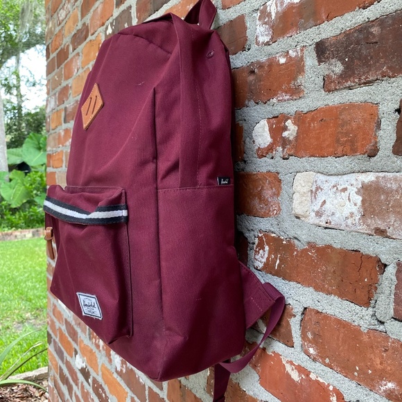Herschel Supply Co Heritage Backpack Windsor Wine Stripe Laptop Bag main image 15